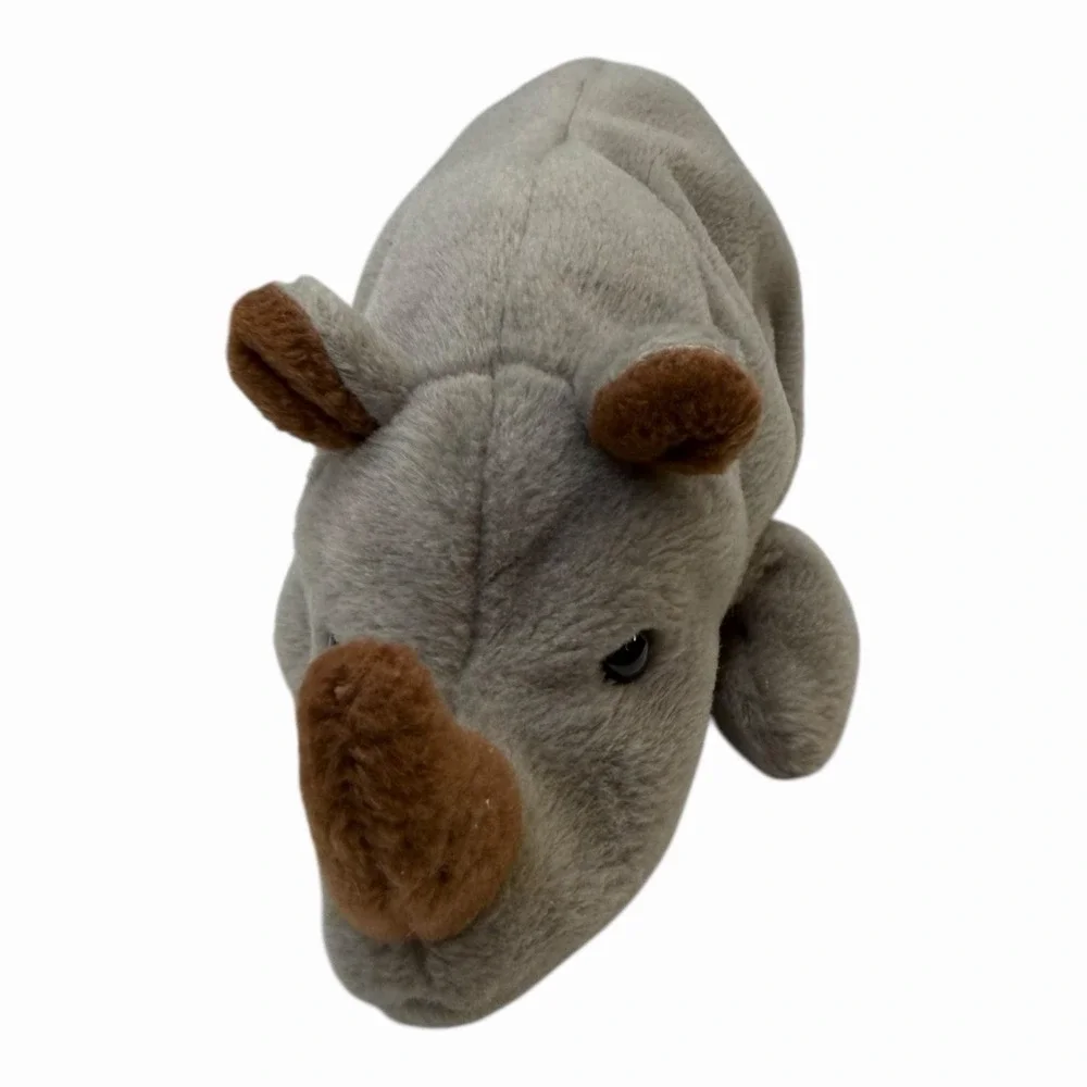 Ty Beanie Baby Spike‎ The Rhino 1996 PE Pellets